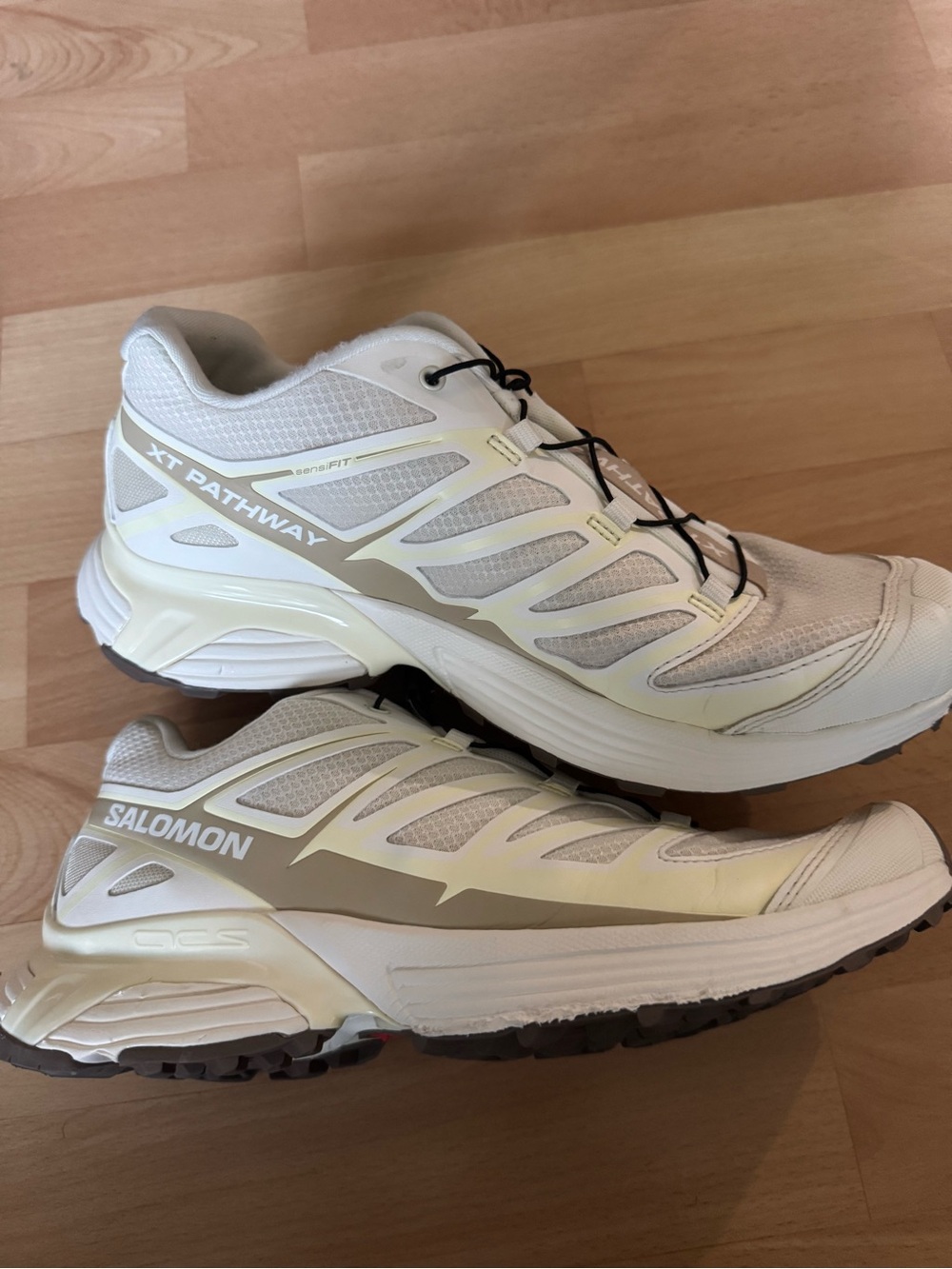 Salomon XT Pathway Men’s Trail Running Shoes - White/Cream unisex men 7 women 8